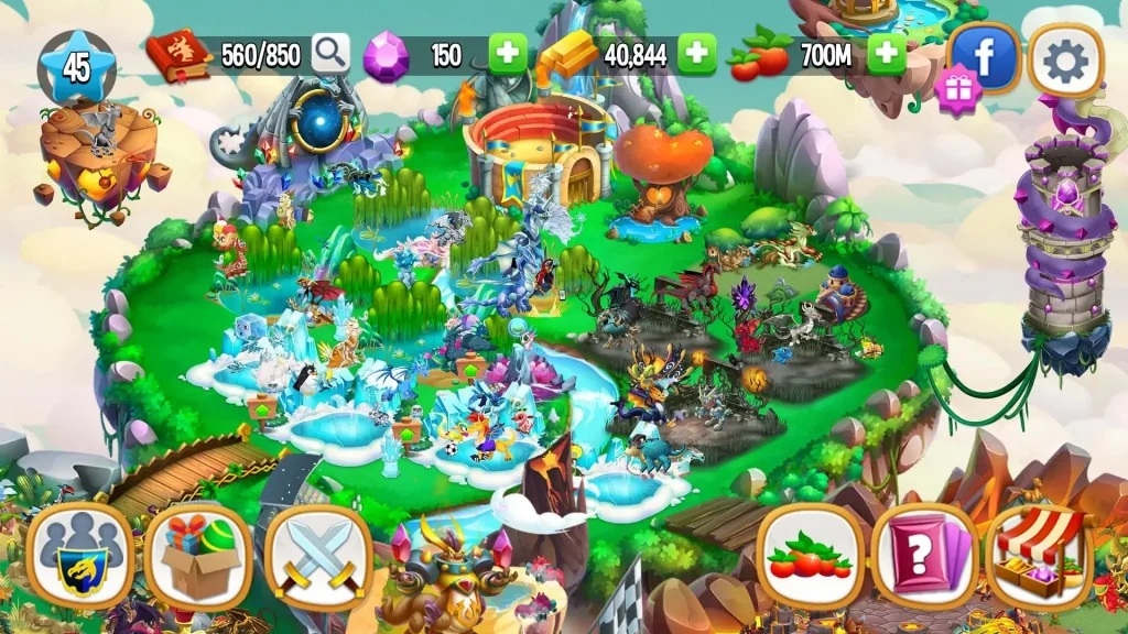 dragon city all dragons unlocked