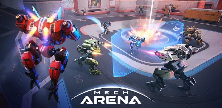 mech arena download mod apk