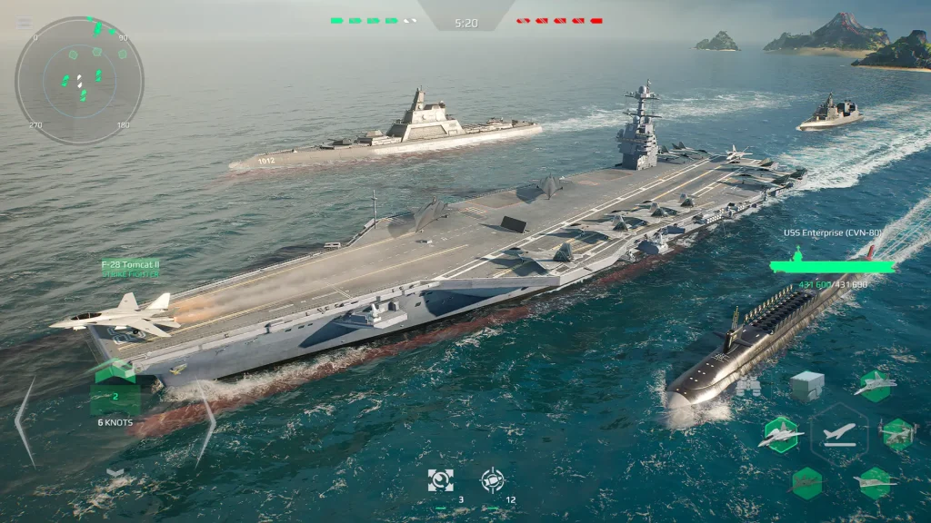 modern warships all ships unlocked