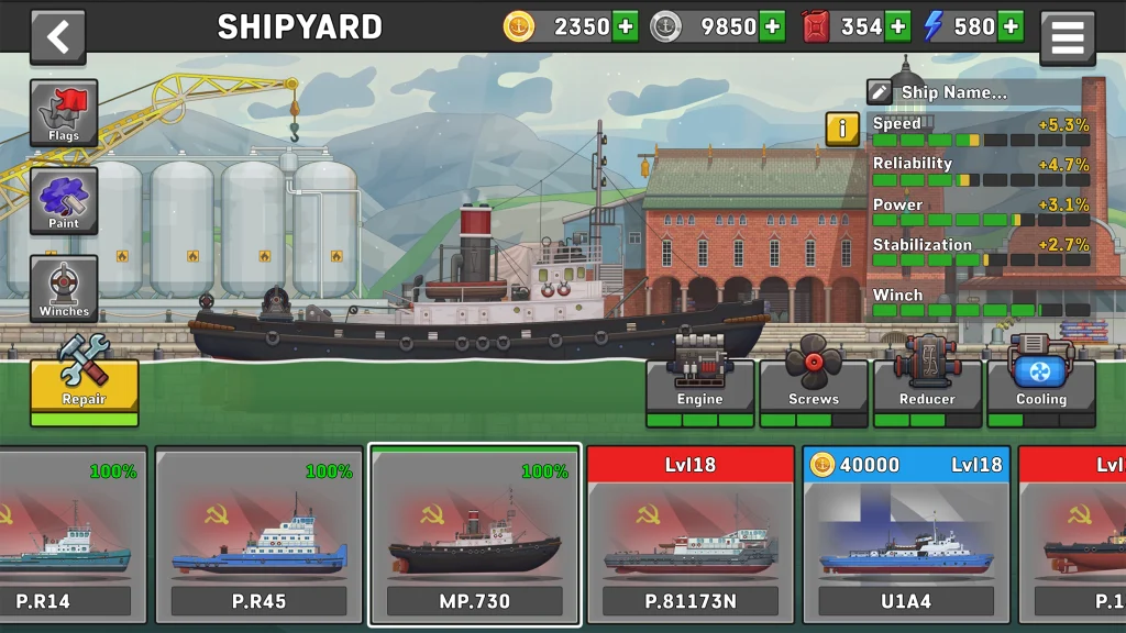 ship simulator all ships unlocked