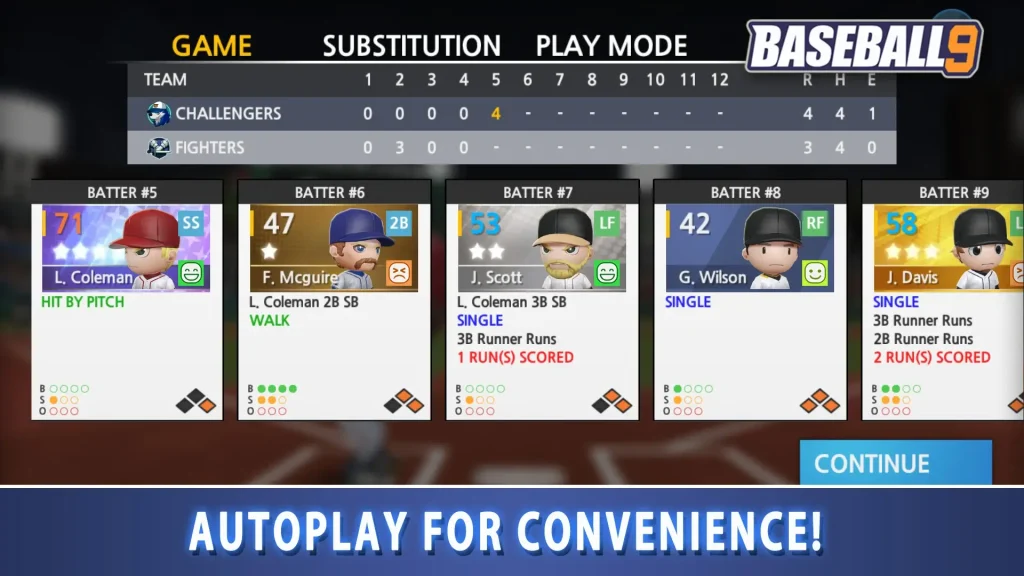 baseball 9 mod unlimited money