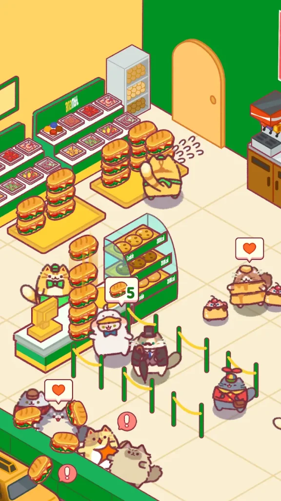 cat snack bar mod unlimited gems