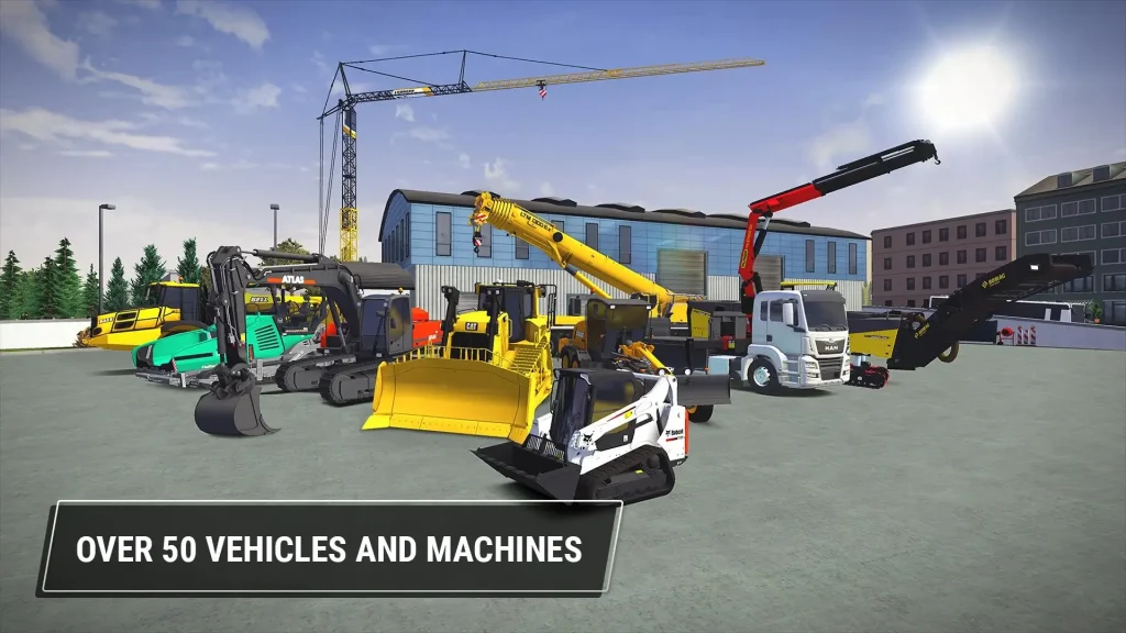 construction simulator 3 mod all vehicles unlocked