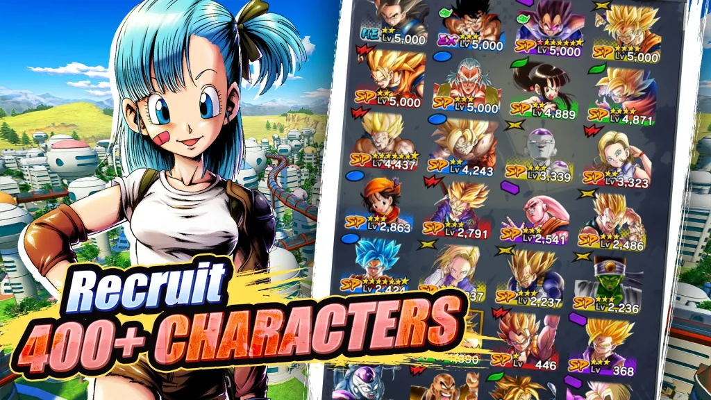 dragon ball legends mod all characters unlocked