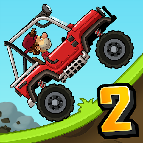 hill climb racing 2 mod apk logo