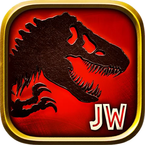 jurassic world mod apk logo