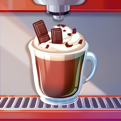 my cafe mod apk logo