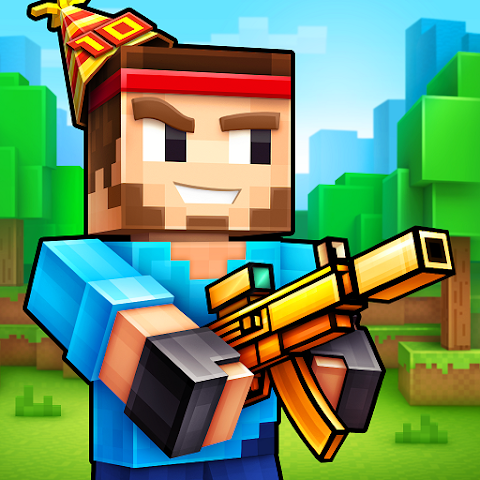 pixel gun 3d mod apk logo