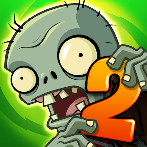 plants vs zombies 2 mod apk logo