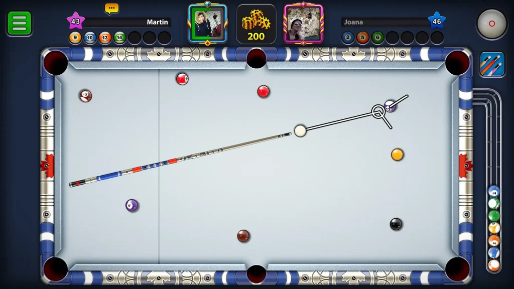 8 ball pool mod menu