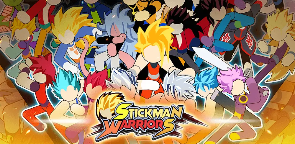 stickman warriors mod download