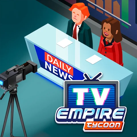 tv empire tycoon mod apk logo